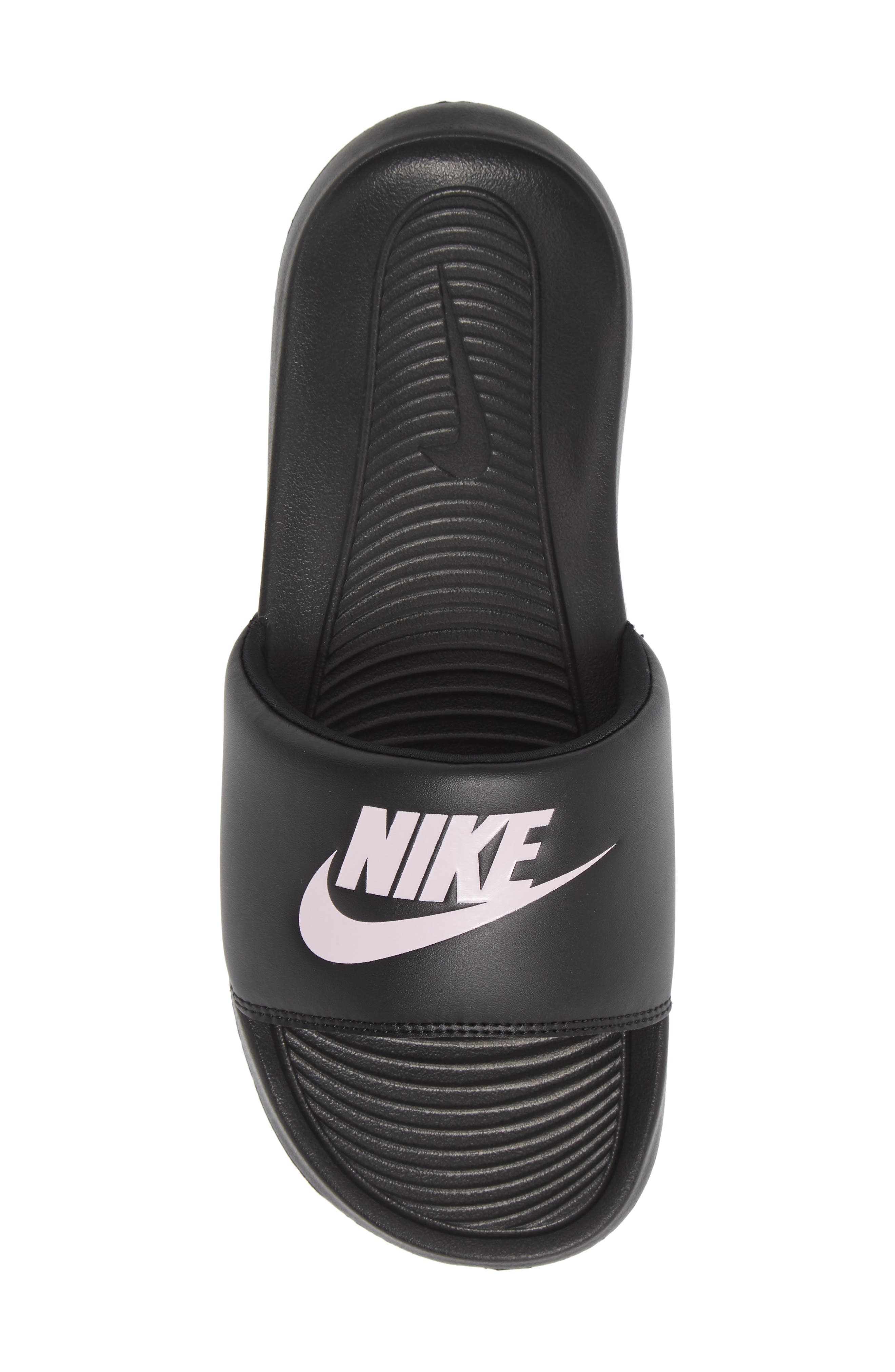 Nike Victori Slide Sandal, Alternate, color, 002 Black/Ltarpk