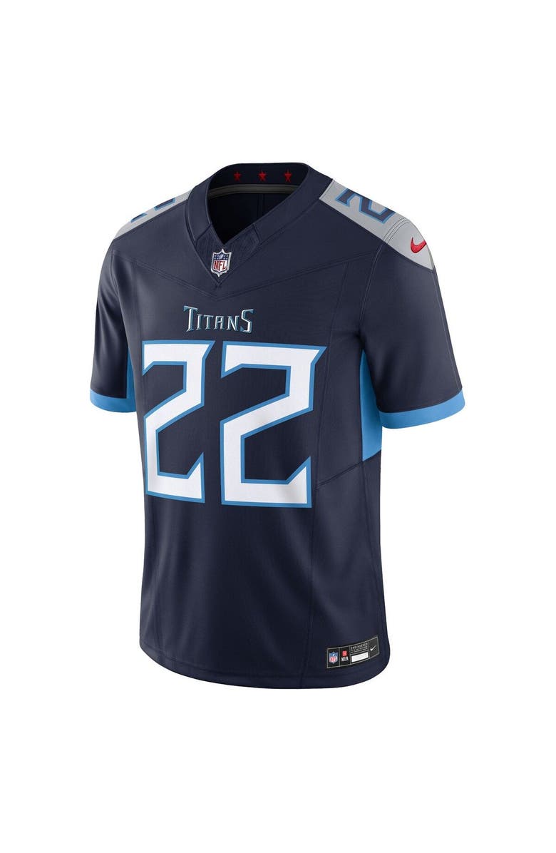 Nike Men's Nike Derrick Henry Navy Tennessee Titans Vapor F.U.S.E. Limited Jersey, Alternate, color, 