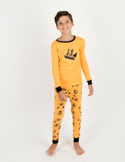 Leveret Kids Cotton Two-piece Printed Pajamas, Animals & Characters In Multi