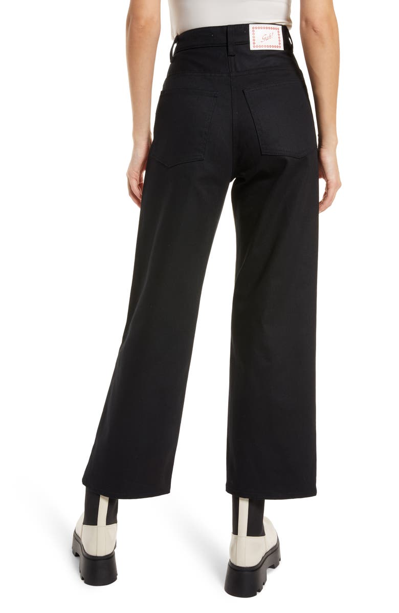 Lisa Says Gah Robyn High Waist Ankle Straight Leg Jeans, Alternate, color,
