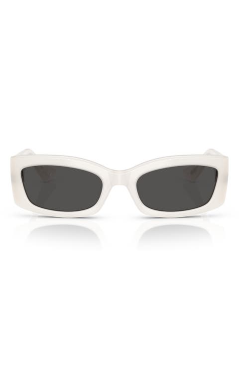 x KHAITE 54mm Pillow Sunglasses