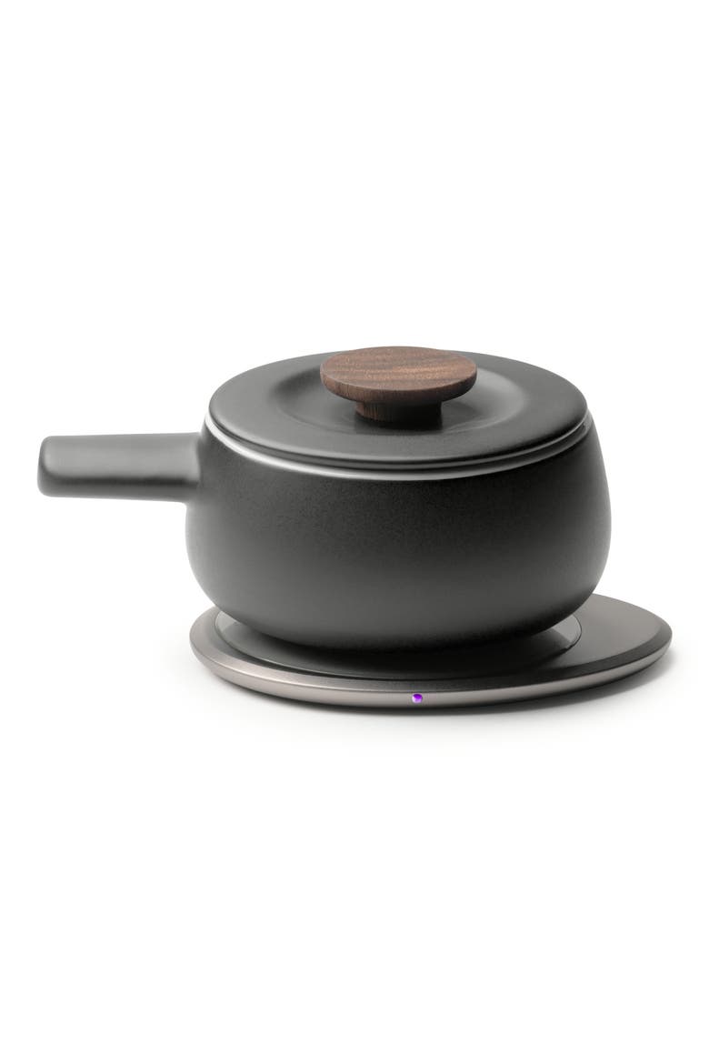 Fondi Self-Heating Fondue Set, Main, color, INKSTONE BLACK