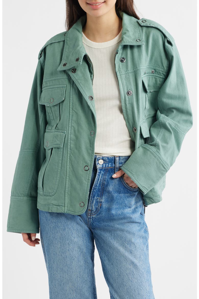 Kali Utility Jacket, Main, color, FOREST RUN