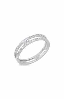 Bony Levy Double Band Diamond Ring