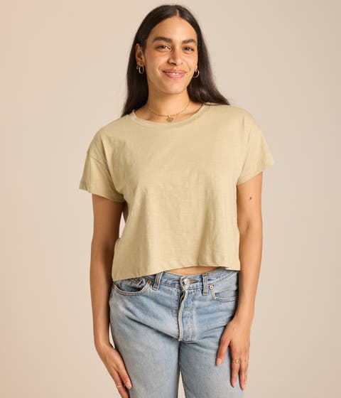 Easy Crop Tee