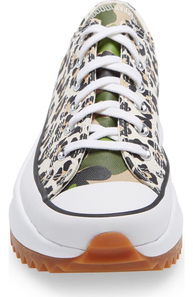 Converse Chuck Taylor<sup>®</sup> All Star<sup>®</sup> Run Star Hike Low Top Platform Sneaker, Alternate, color,