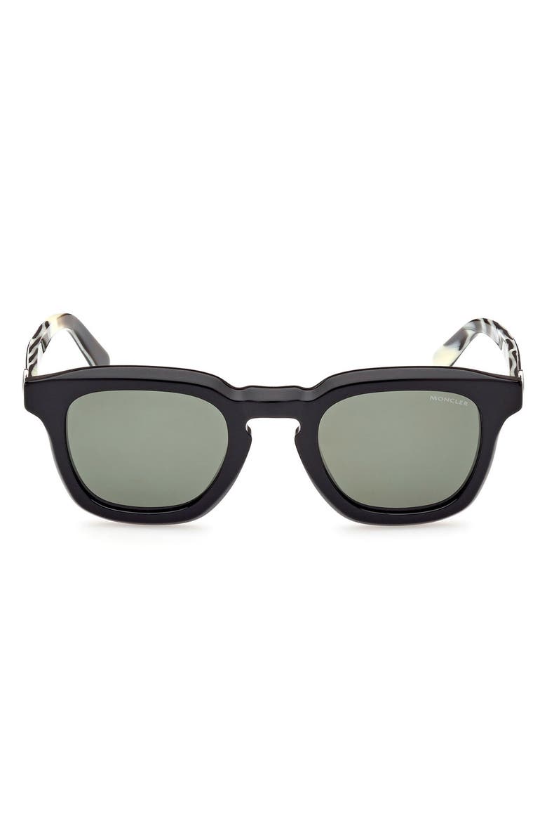Moncler 50mm Polarized Square Sunglasses | Nordstrom display picture 1