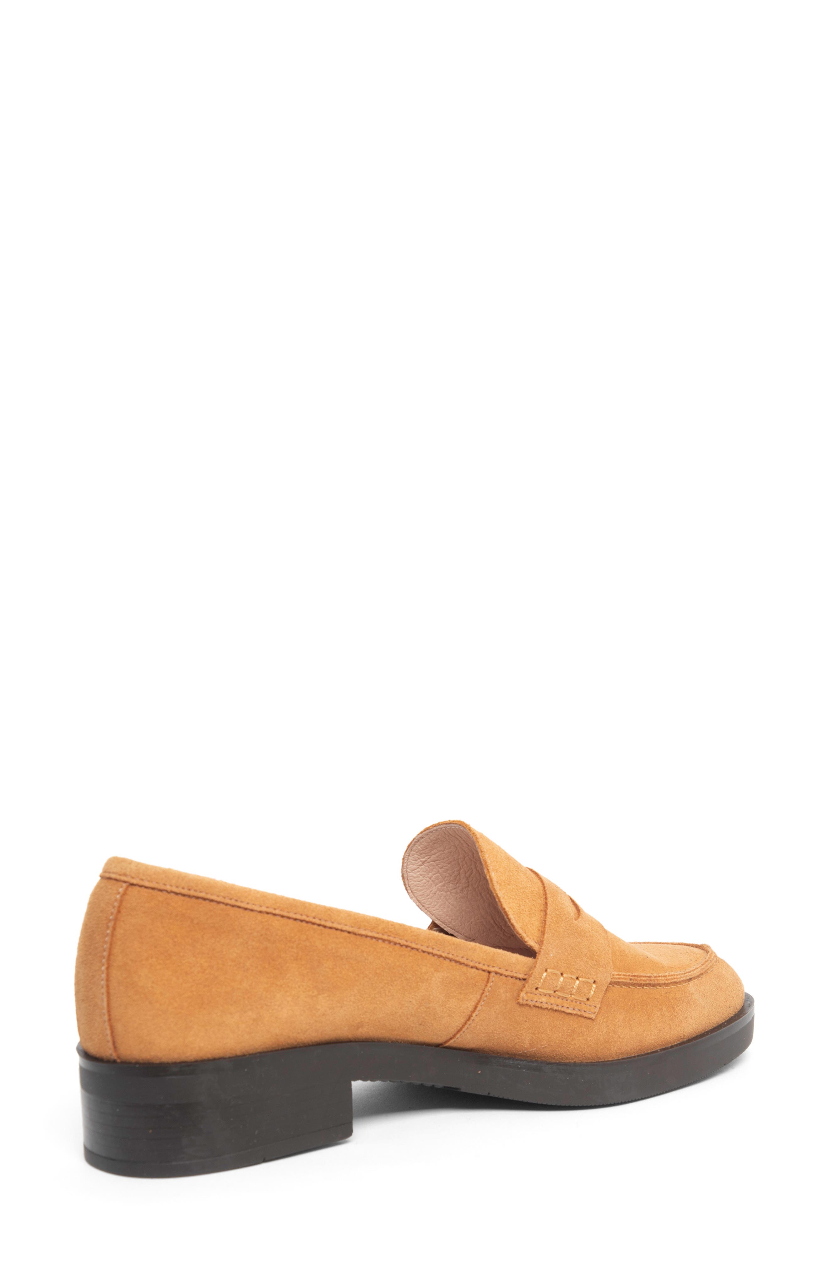 Vivienne Penny Loafer, Alternate, color, TAN SUEDE