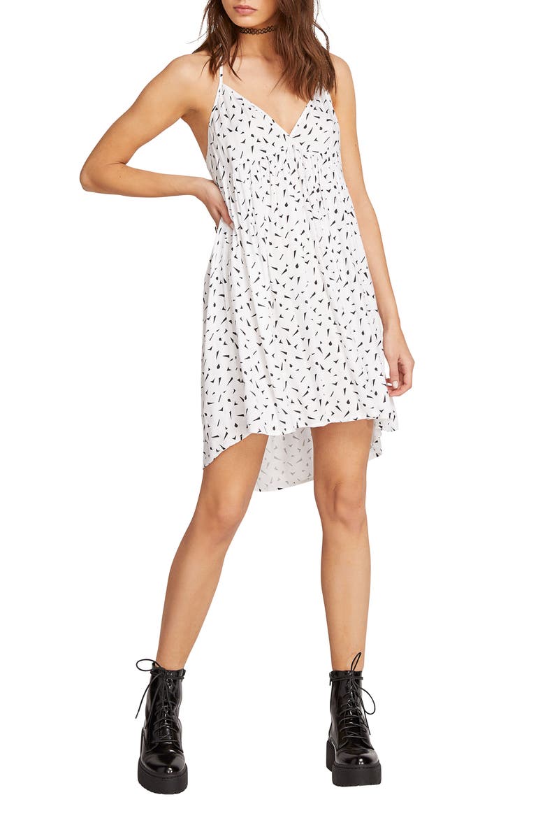 Dot Com Dress, Main, color, WHITE