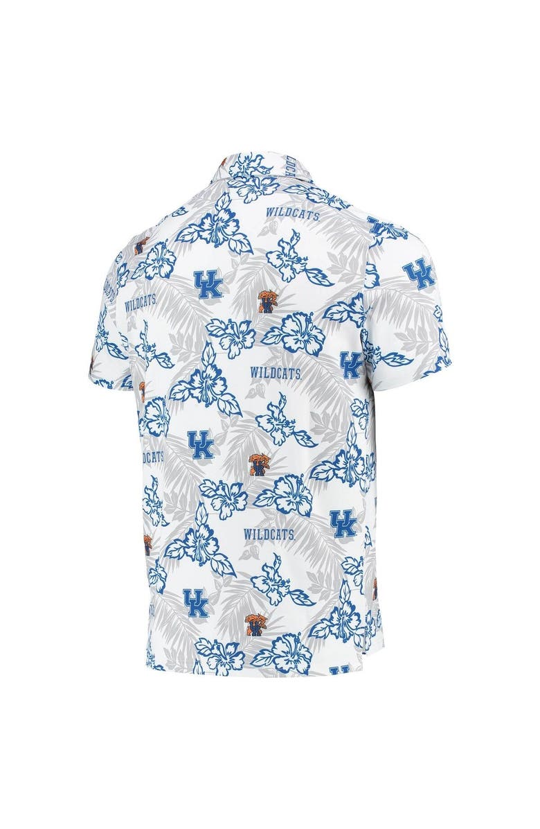 Reyn Spooner Men's Reyn Spooner White Kentucky Wildcats Performance Polo, Alternate, color, White