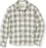 Marine Layer Max Plaid Cotton Twill Overshirt