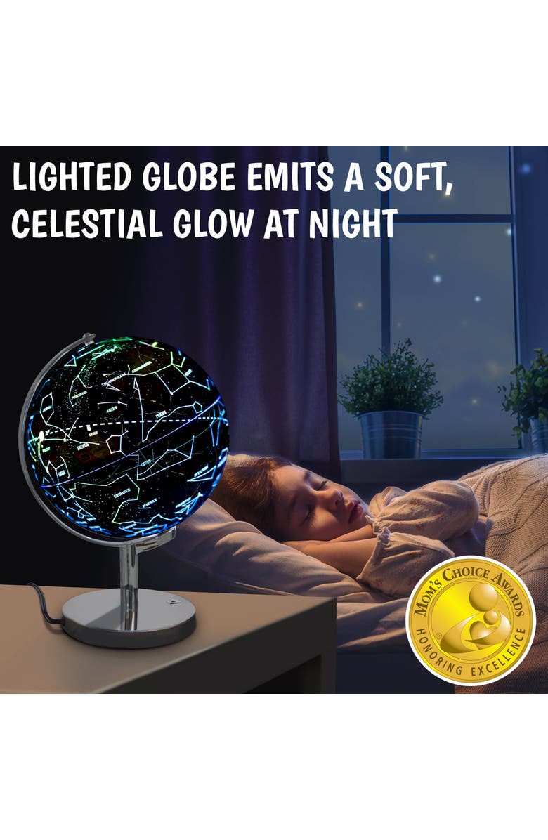 USA Toyz Illuminated Globe of the World with Stand - 9 Diameter, Alternate, color, Multi Color