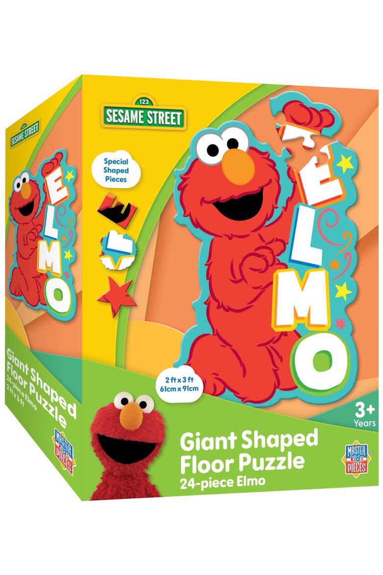 Sesame Street Elmo 36 Piece Floor Puzzle, Main, color, Multicolor
