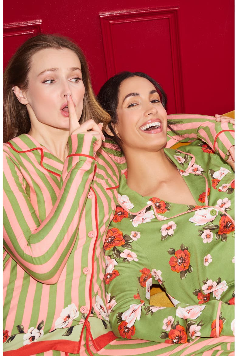 Print Pajamas, Alternate, color, MULTI FLORAL