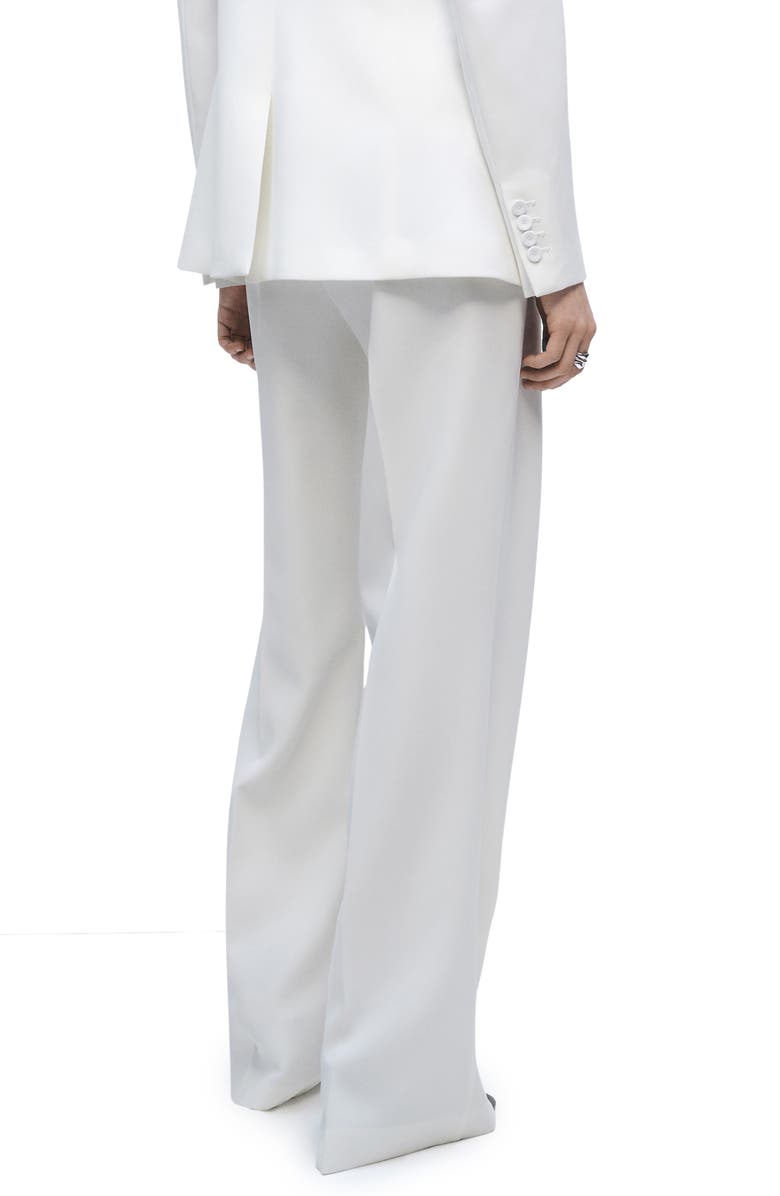 MANGO Wide Leg Suit Pants, Alternate, color, Off White