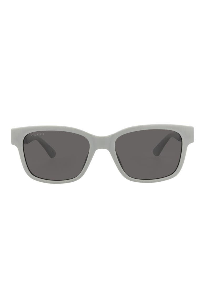 54mm Square Sunglasses, Main, color, GREY GREY GREY
