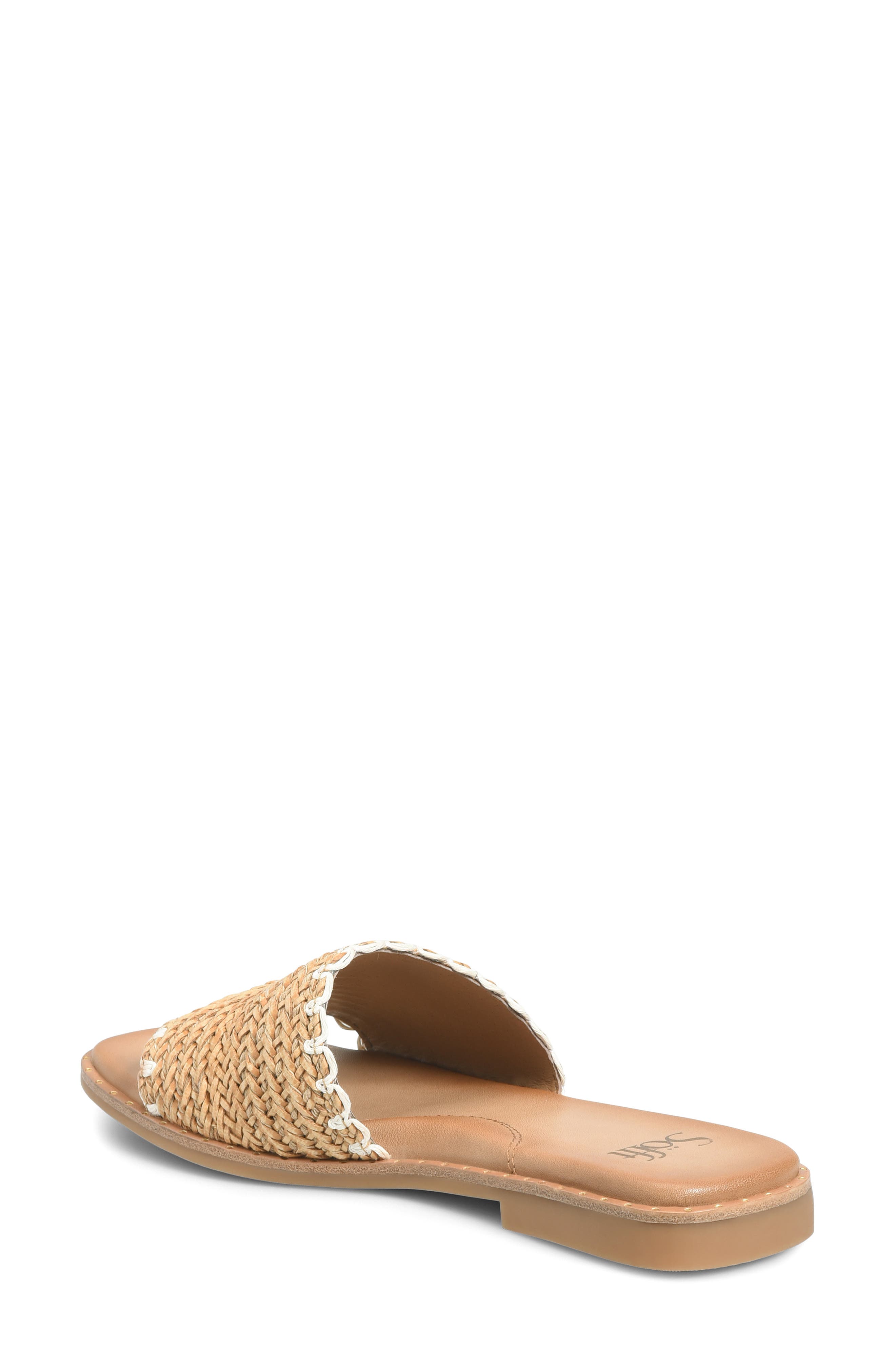 Elsa Slide Sandal, Alternate, color, TAN