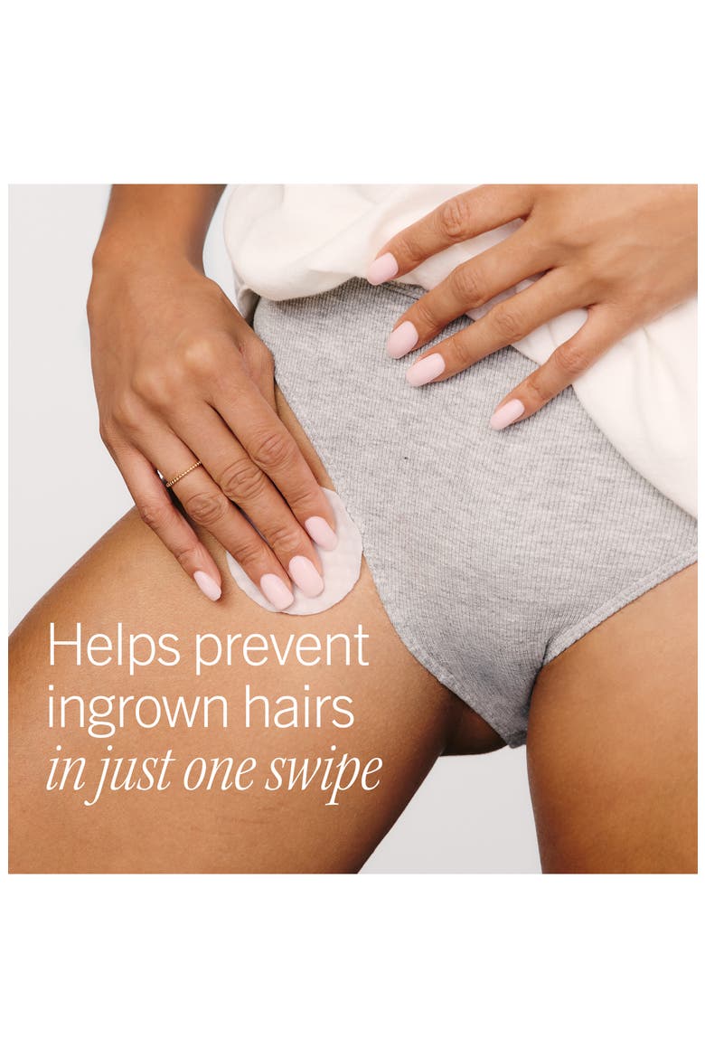 Ingrown Hair Pads Body & Face With BHA & AHA, Alternate, color, NO COLOR