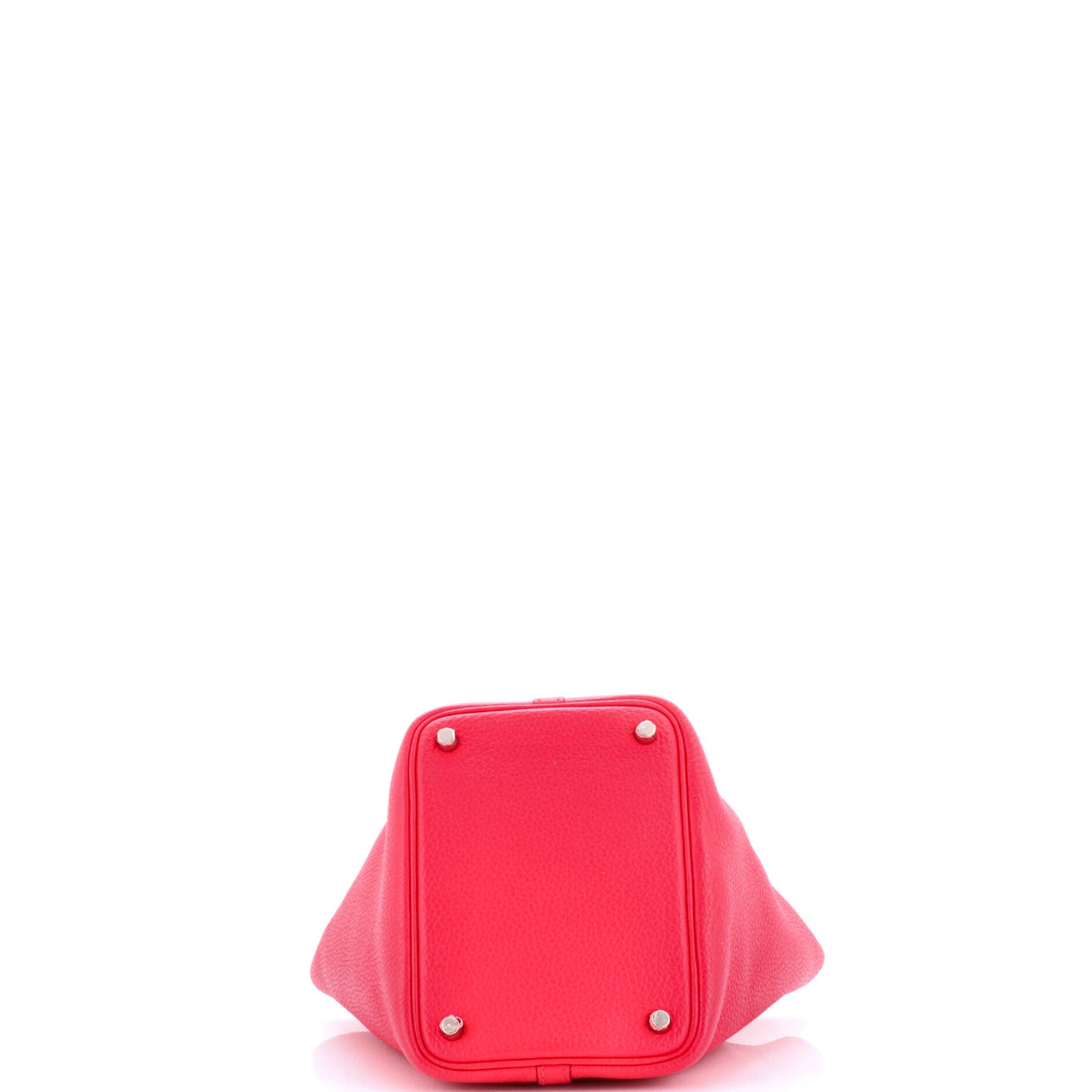 Pre-Owned Hermes Picotin Lock Bag Clemence PM, Alternate, color, Rose Extreme