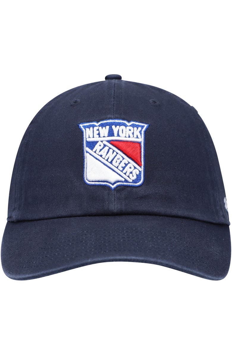 '47 Men's '47 Navy New York Rangers Clean Up Adjustable Hat, Alternate, color,