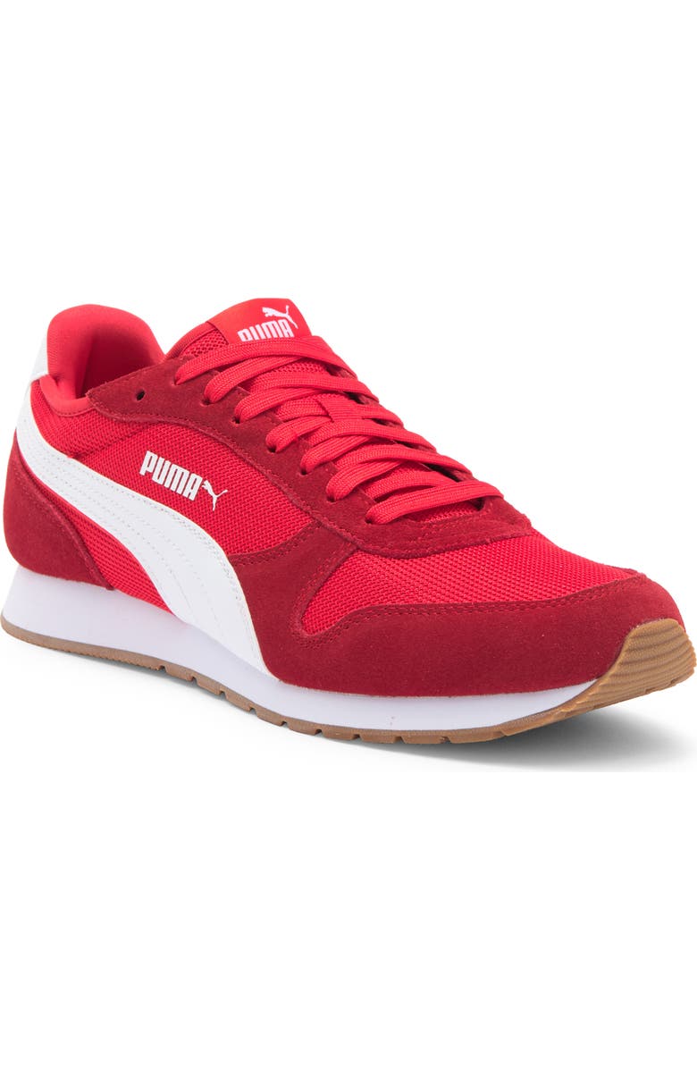 PUMA St. Miller Sneaker, Main, color, For All Time Red-Puma White