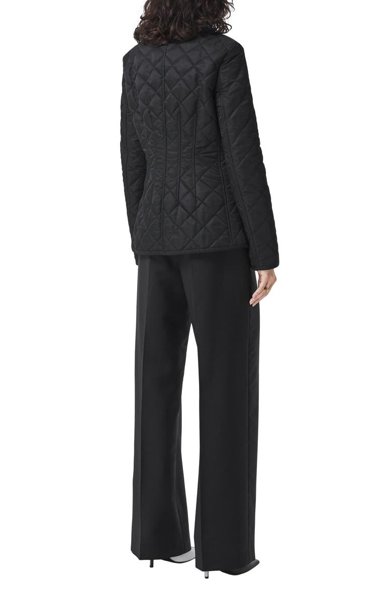Pett Quilted Nylon Jacket, Alternate, color, BLACK