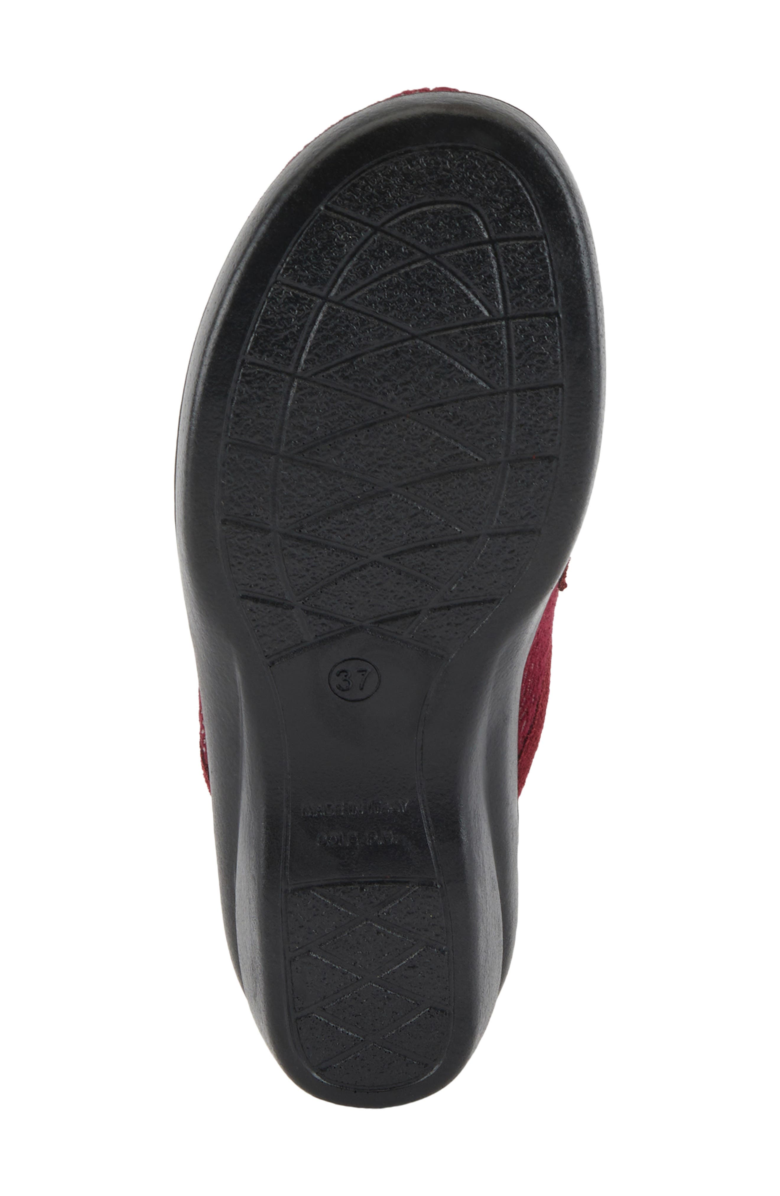 Flexus by Spring Step Merula Clog, Alternate, color, Bordeaux Multi