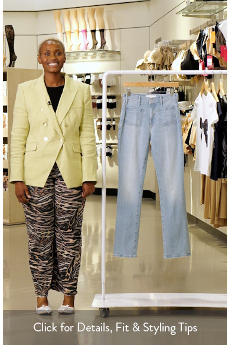 The Patch Pocket Insider Bootcut Jeans video