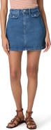 PAIGE Janelle Denim Miniskirt