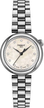 Tissot Desire Mother-of-Pearl & Diamond Bracelet Watch, 28mm