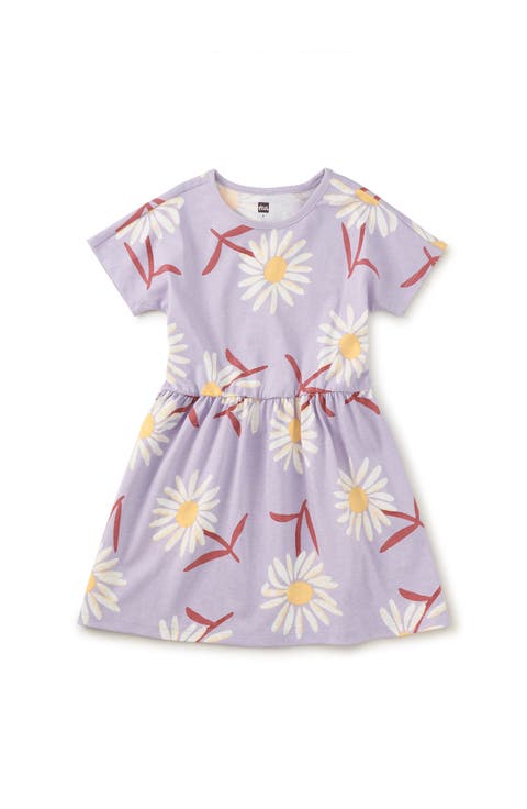 Short Sleeve Twirl Dress
