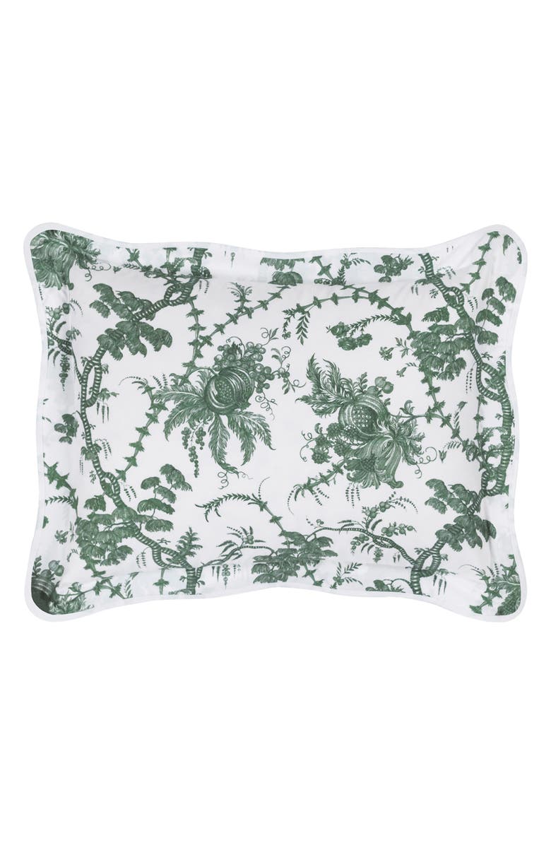 Matouk San Cristobal Boudoir Sham, Main, color, Green