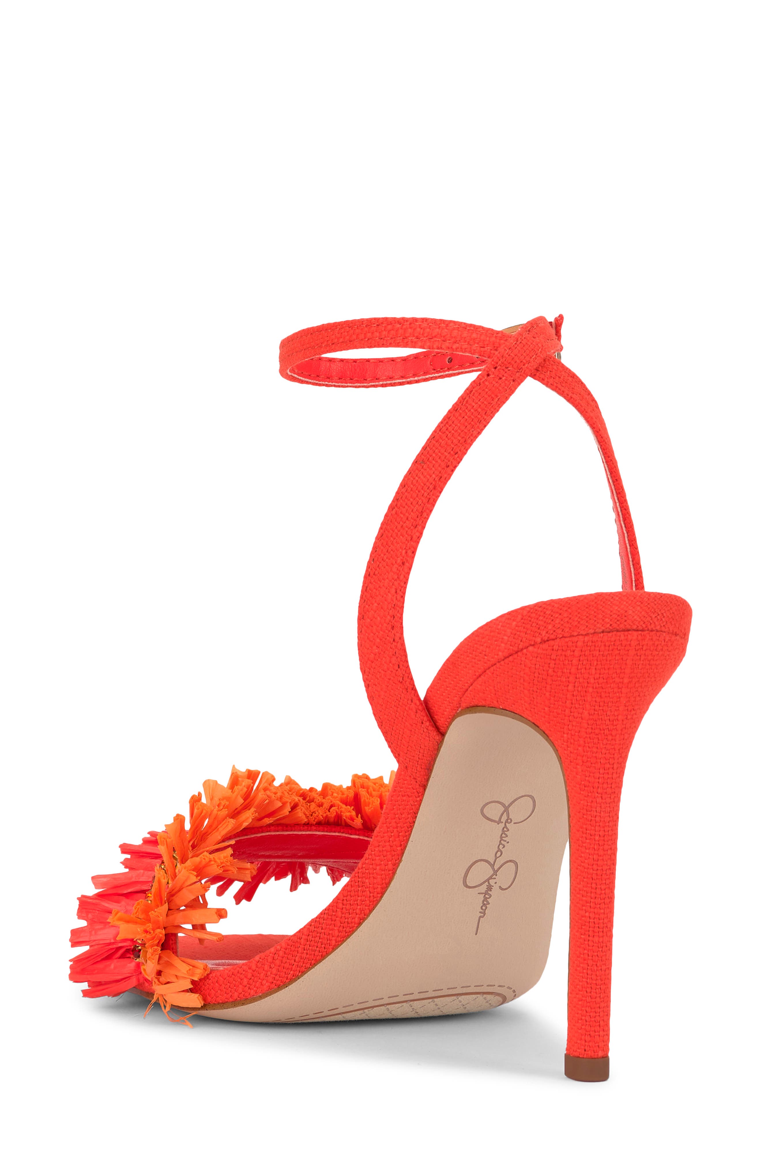 Omiena Ankle Strap Sandal, Alternate, color, ORANGE 01