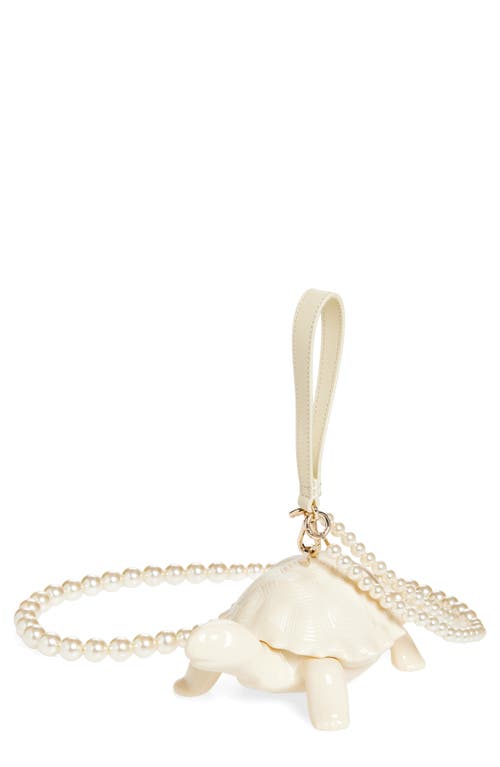Simone Rocha Tortoise Crossbody Bag In White