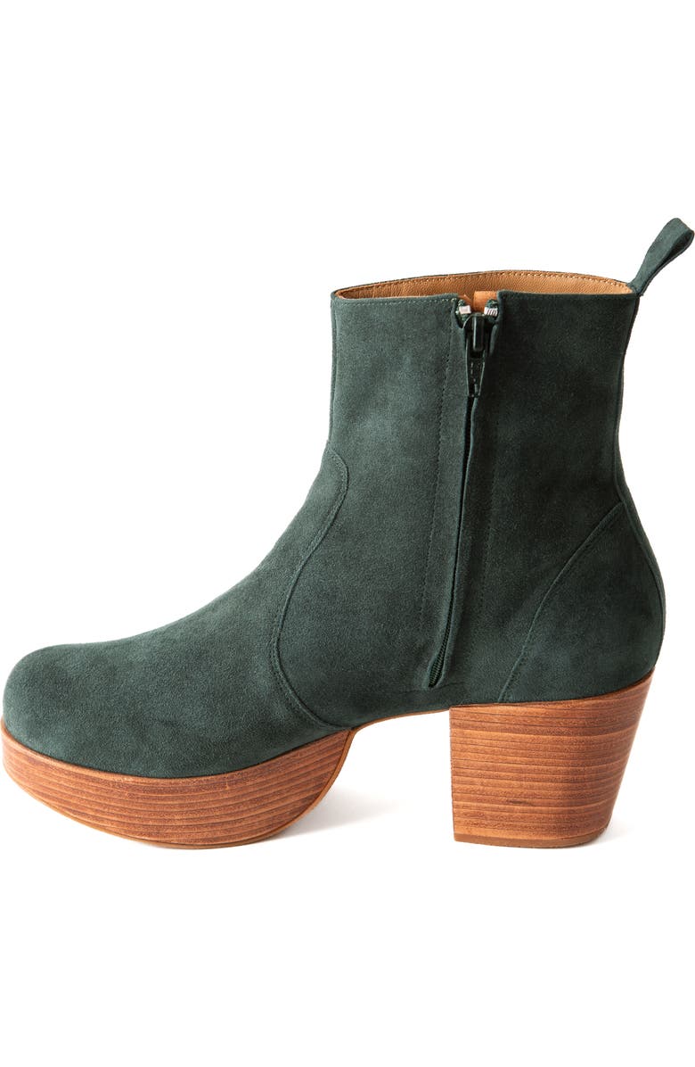 Fortress Charli Suede Platform Clog Boot, Alternate, color,