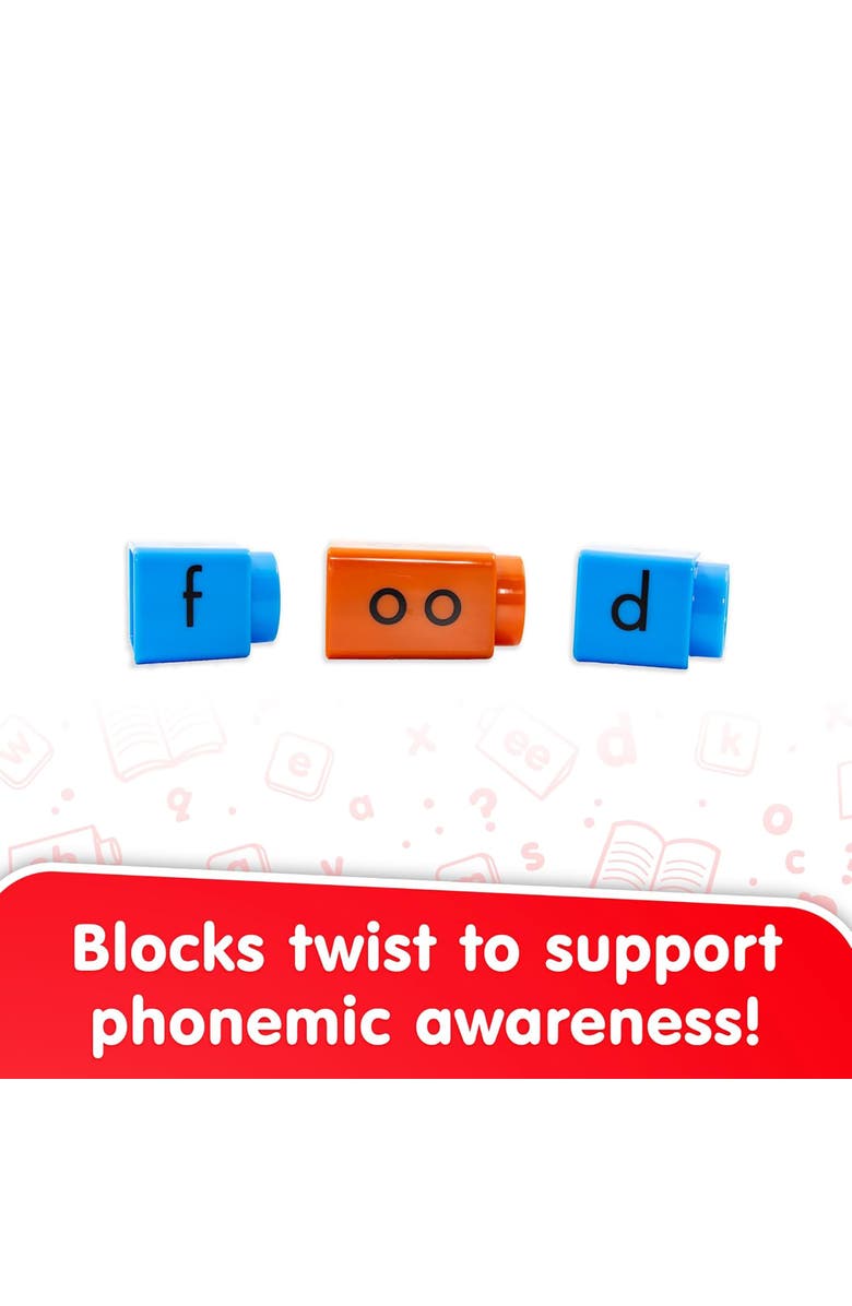 Junior Learning Rainbow Phonics Blox Set, Alternate, color, Multicolored