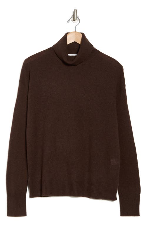 Nordstrom Turtleneck Cashmere Sweater In Brown