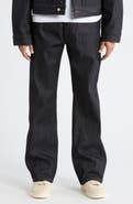 Nothing Grows Overnight Growth Ripped & Repaired Selvedge Jeans