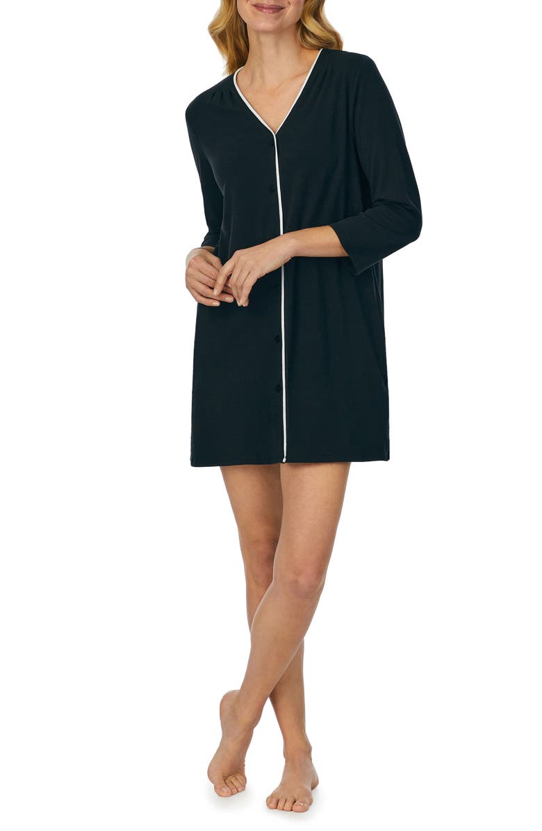 On Gossamer Three-Quarter Sleeve Short Nightgown, Main, color,
