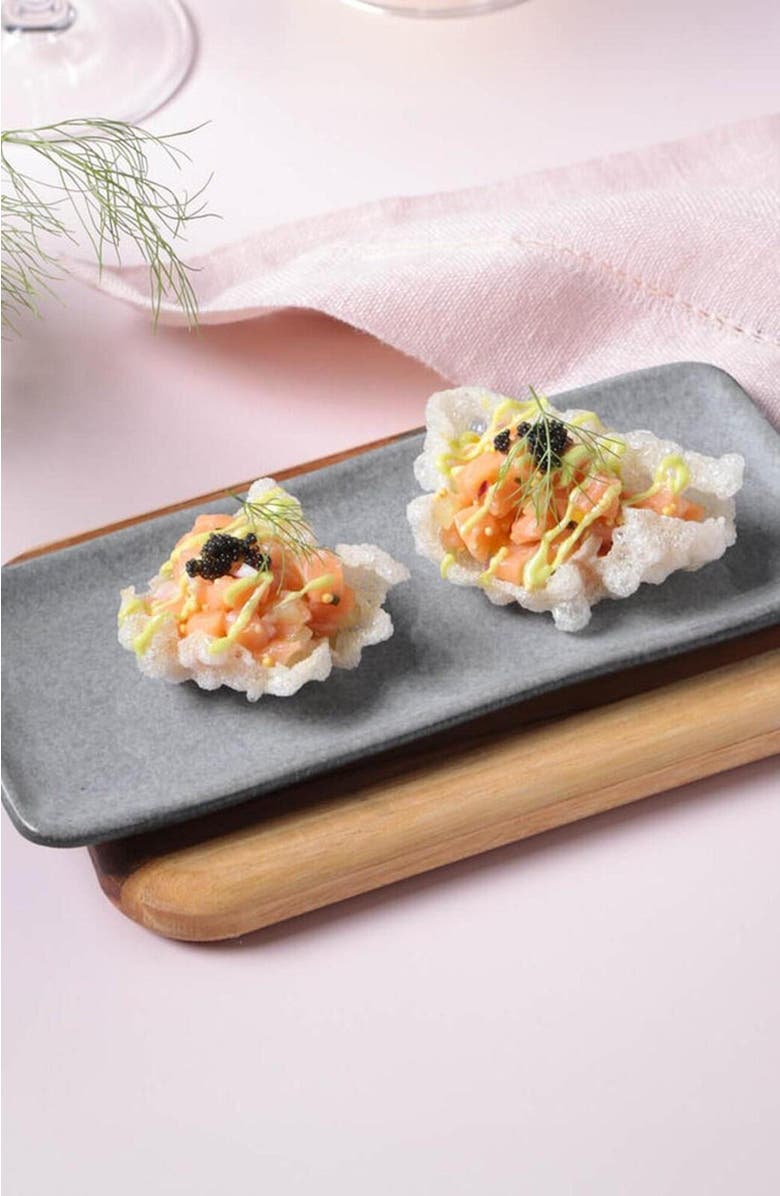 Porto Brasil Rectangular Platter Small Set of 4, Alternate, color, Dust