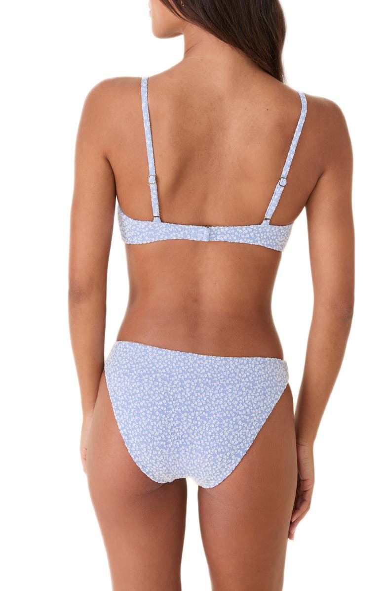 Andie The Santorini Knotted Bikini Top, Alternate, color, Misty