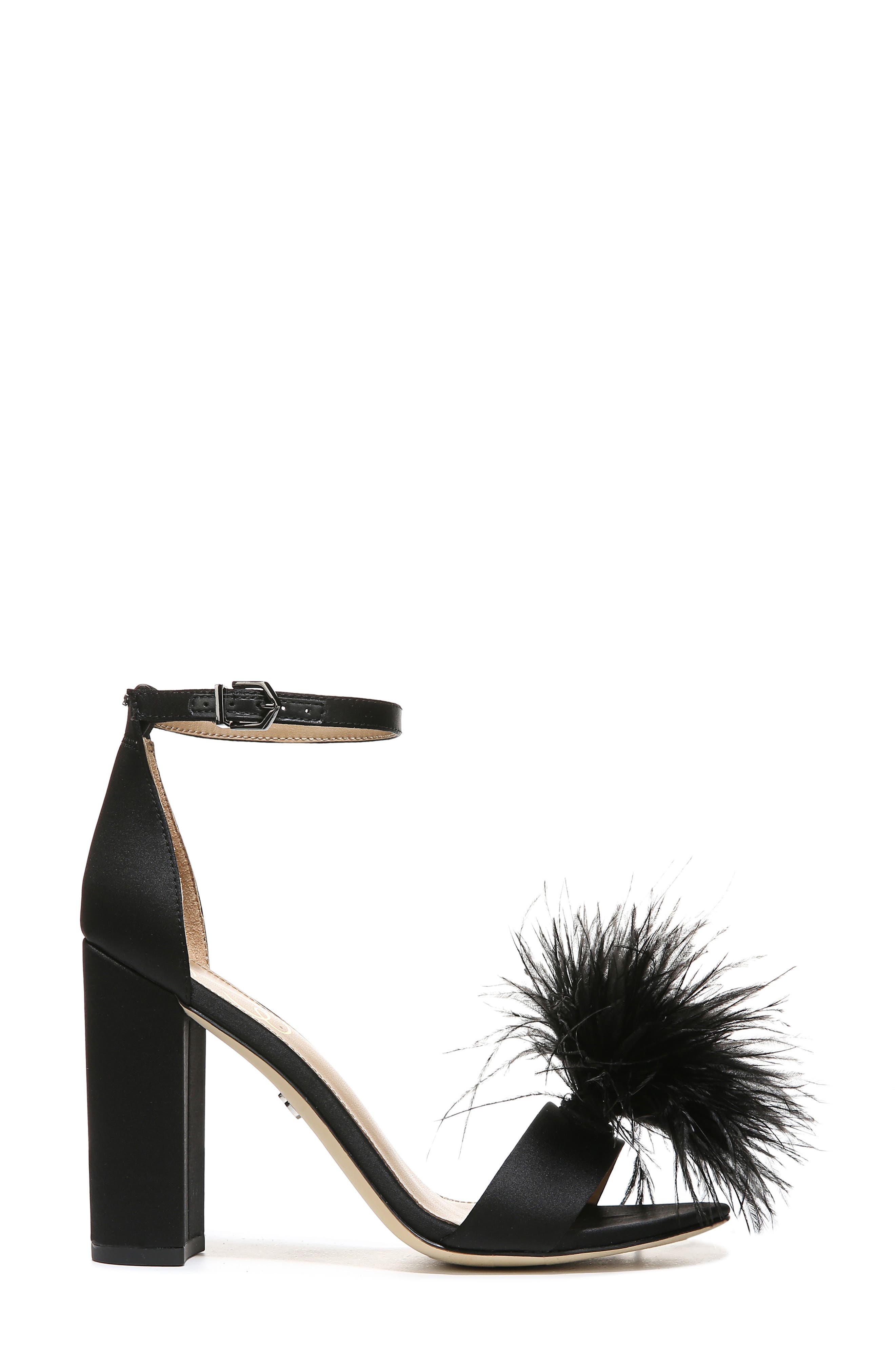 Sam Edelman Yaro Feather Sandal, Alternate, color, 