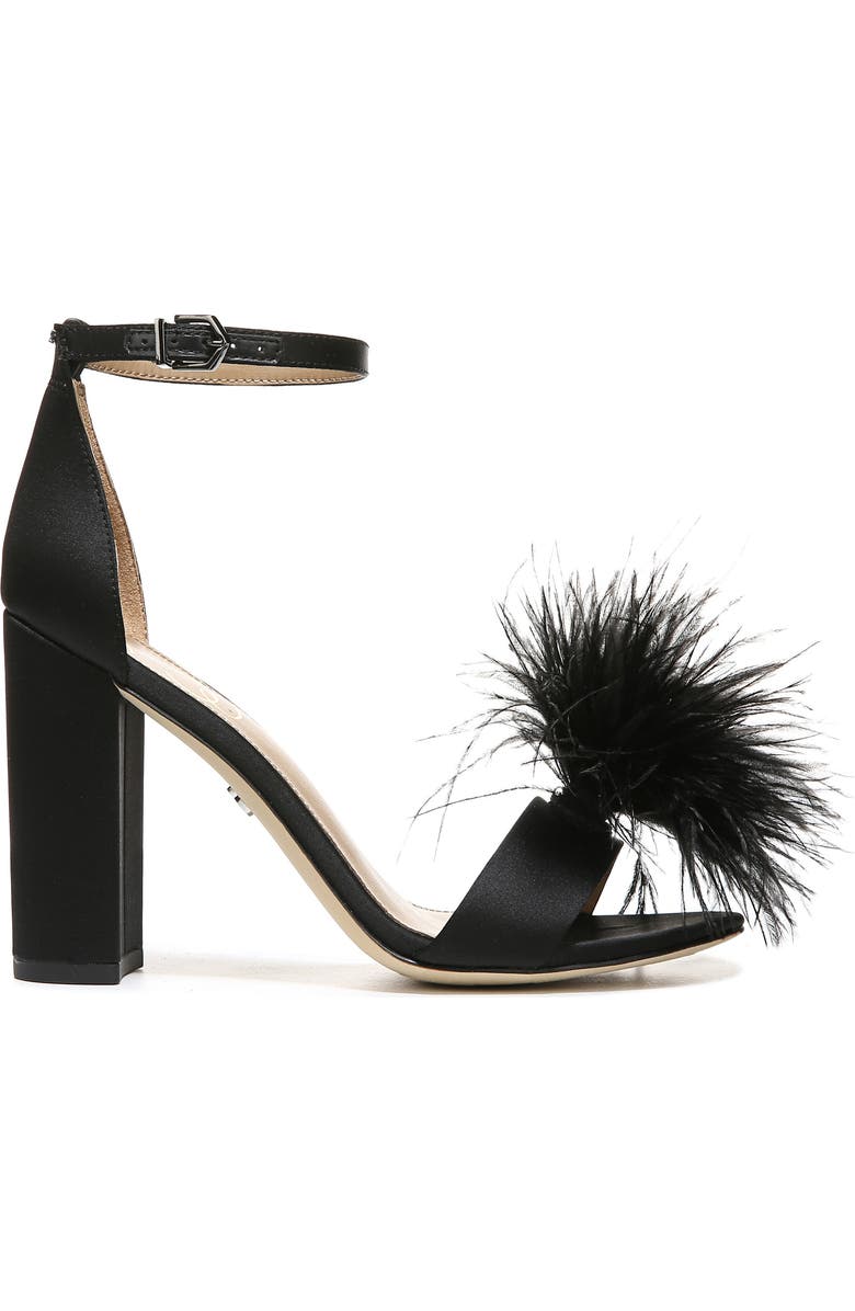 Sam Edelman Yaro Feather Sandal, Alternate, color,