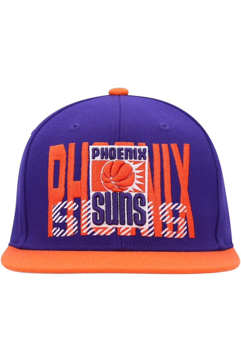 Men's Mitchell & Ness Purple Phoenix Suns SOUL Cross Check Snapback, Alternate, color, Purple