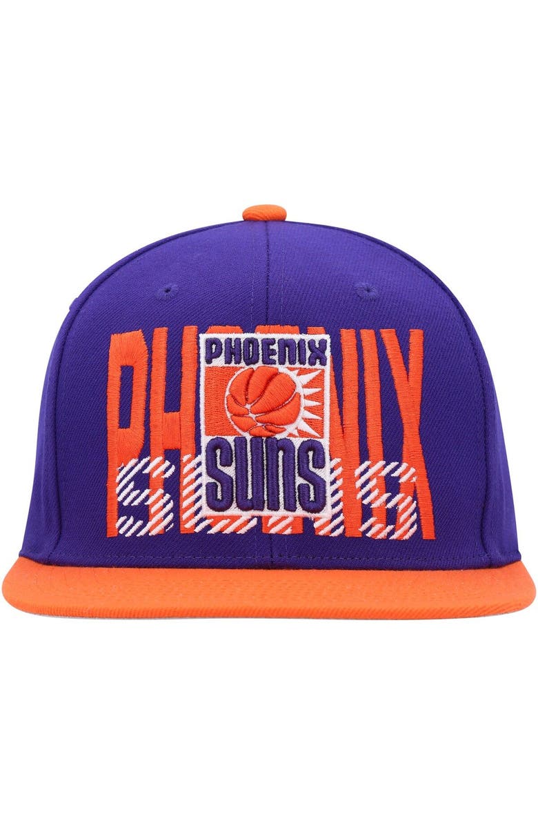 Mitchell & Ness Men's Mitchell & Ness Purple Phoenix Suns SOUL Cross Check Snapback, Alternate, color, 