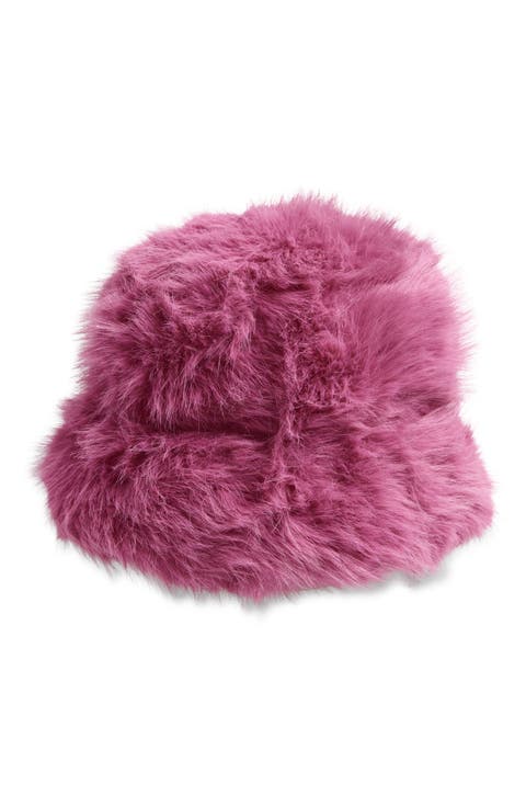 Extra Fluffy Faux Fur Bucket Hat