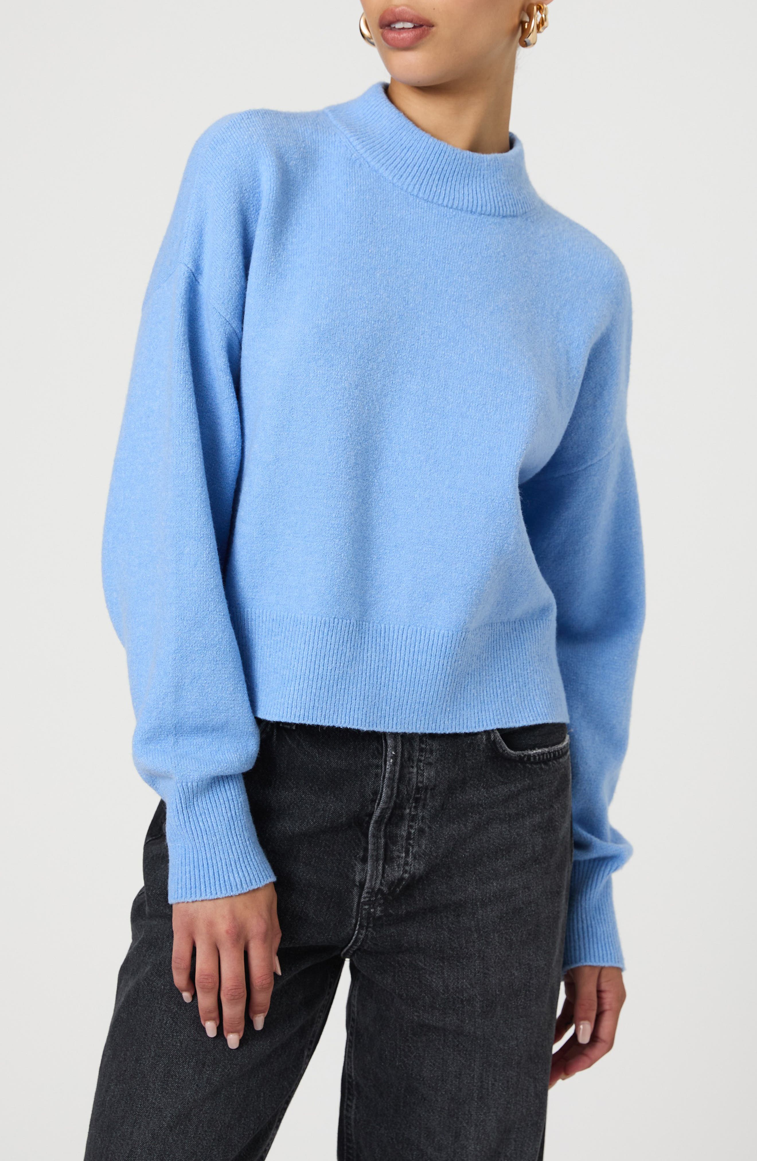 Vhari Mock Neck Sweater