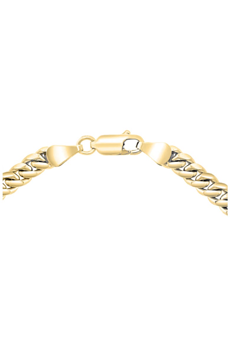 Men's Wheat Chain Necklace & Bracelet Set, Alternate, color, GOLD