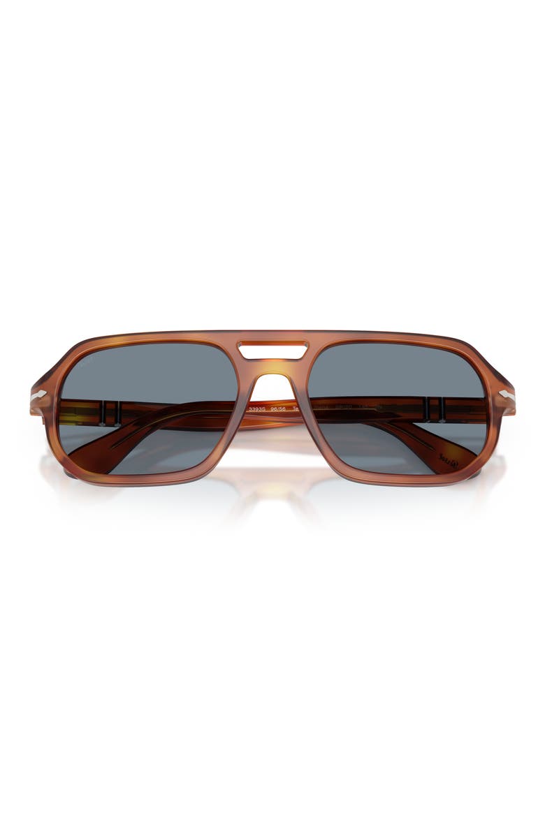 59mm Guido Pillow Sunglasses, Alternate, color, TERRA DI SIENA / LIGHT BLUE