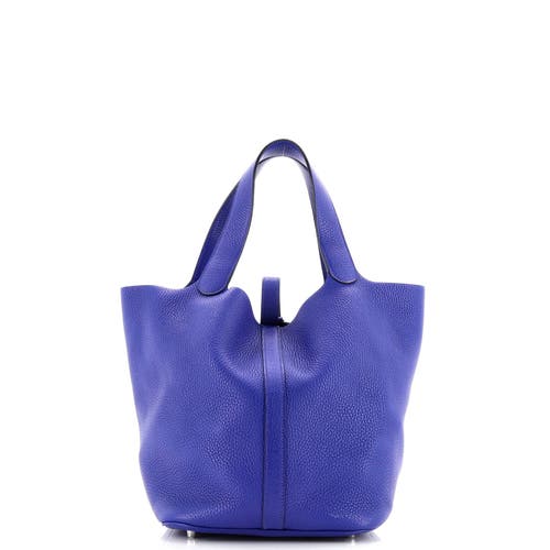 Pre-owned Hermes  Hermes Picotin Lock Bag Clemence Gm